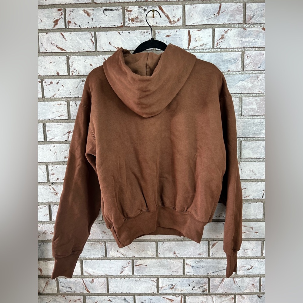 Yeezy GAP | Double Layered Brown Hoodie - Picture 6 of 10